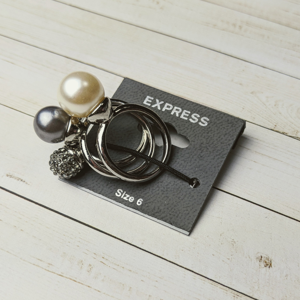 🆕 Express Rings Silver Bundle - Picture 3 of 3